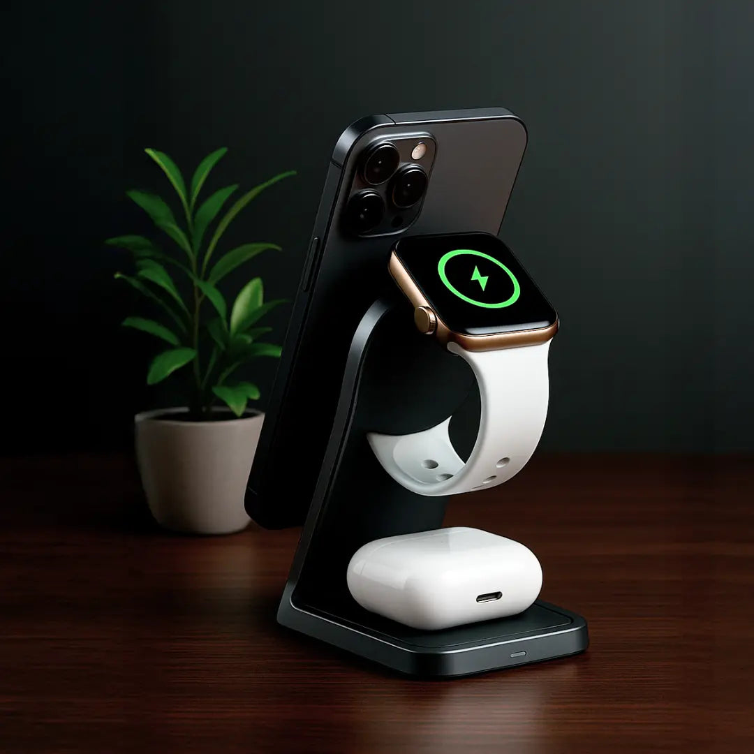 Cargador Inalámbrico ZenBlack 3-in-1 + Envío GRATIS 🚚