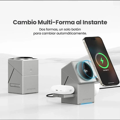 Cargador Inalámbrico Iron Hide 3-in-1