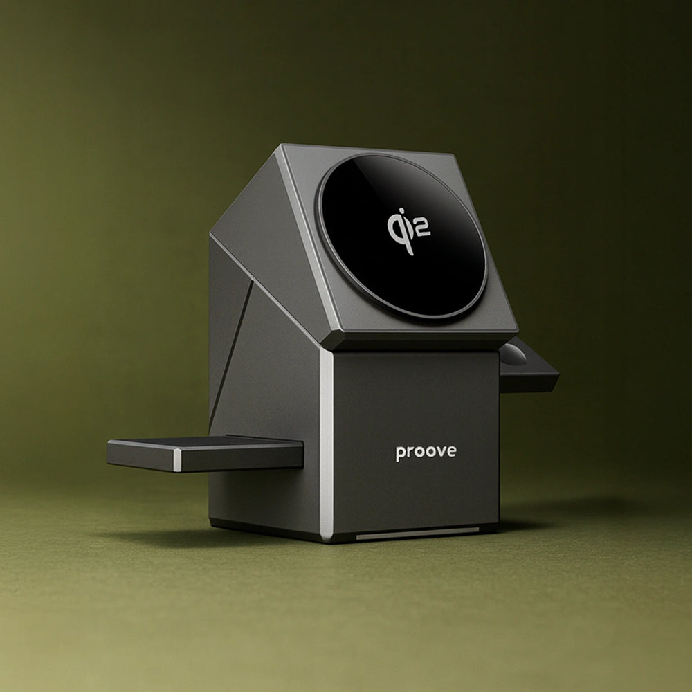 Cargador Inalámbrico Iron Hide 3-in-1